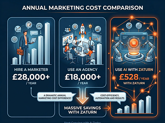 UK Ai Marketing cost comparison